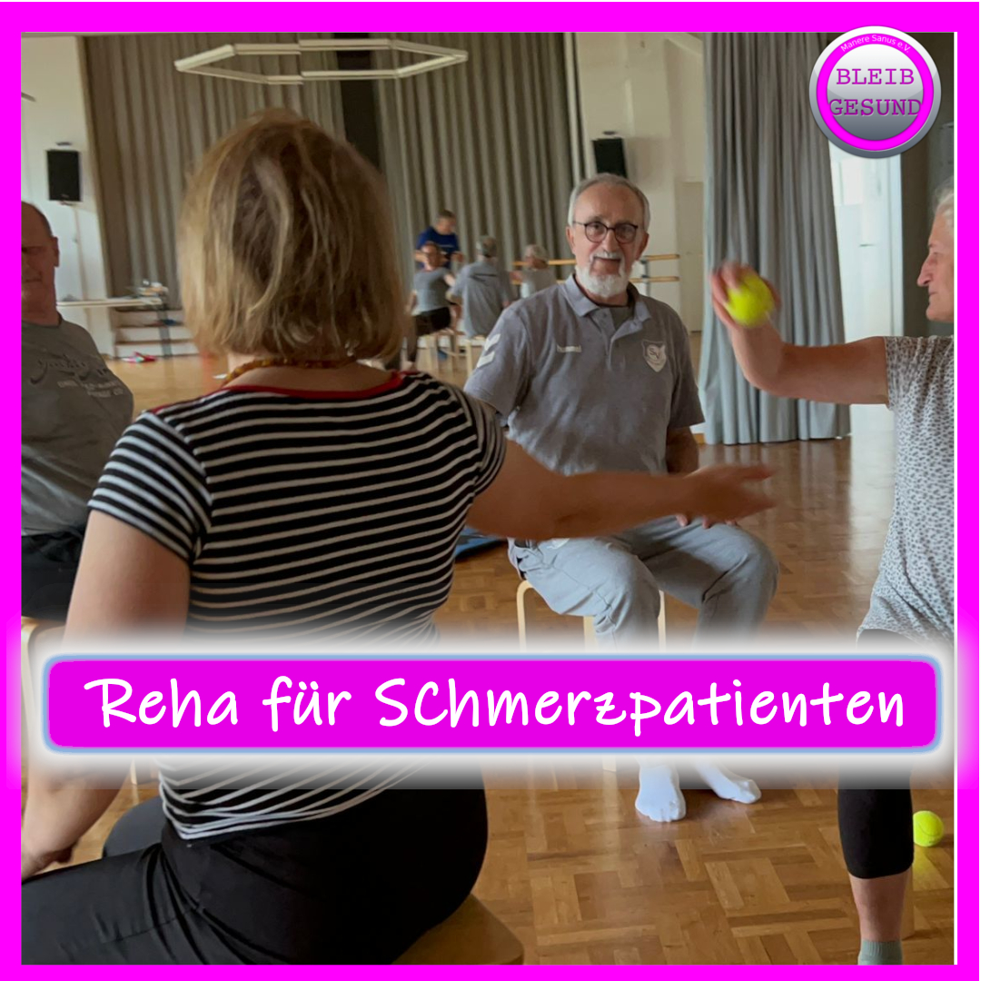 Rehasport für Patienten mit chronischen Schmerzen -Gemeinsam gegen den Schmerz