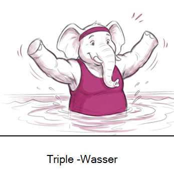 Triple Sanus 1-E1: Wassergymnastik