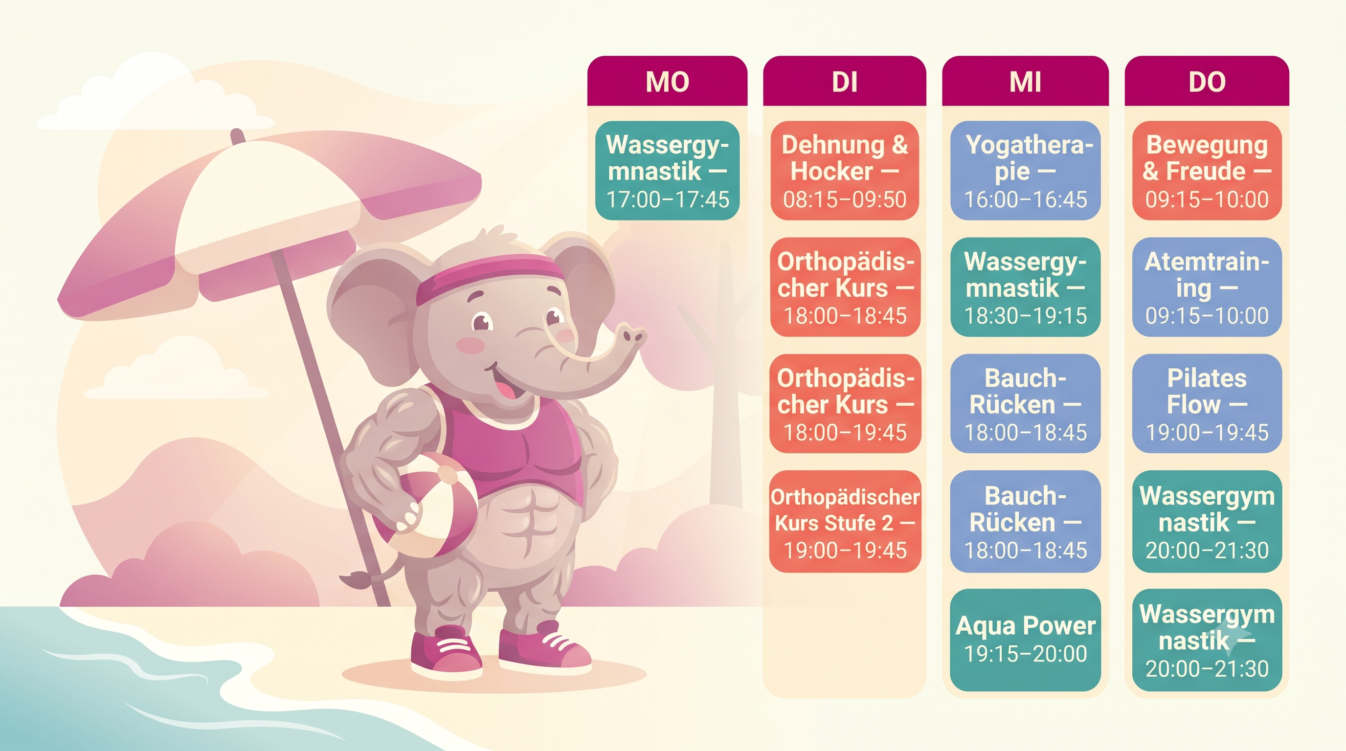 Unser Ferienprogramm steht! ☀️ – Manere Sanus Bad Oeynhausen