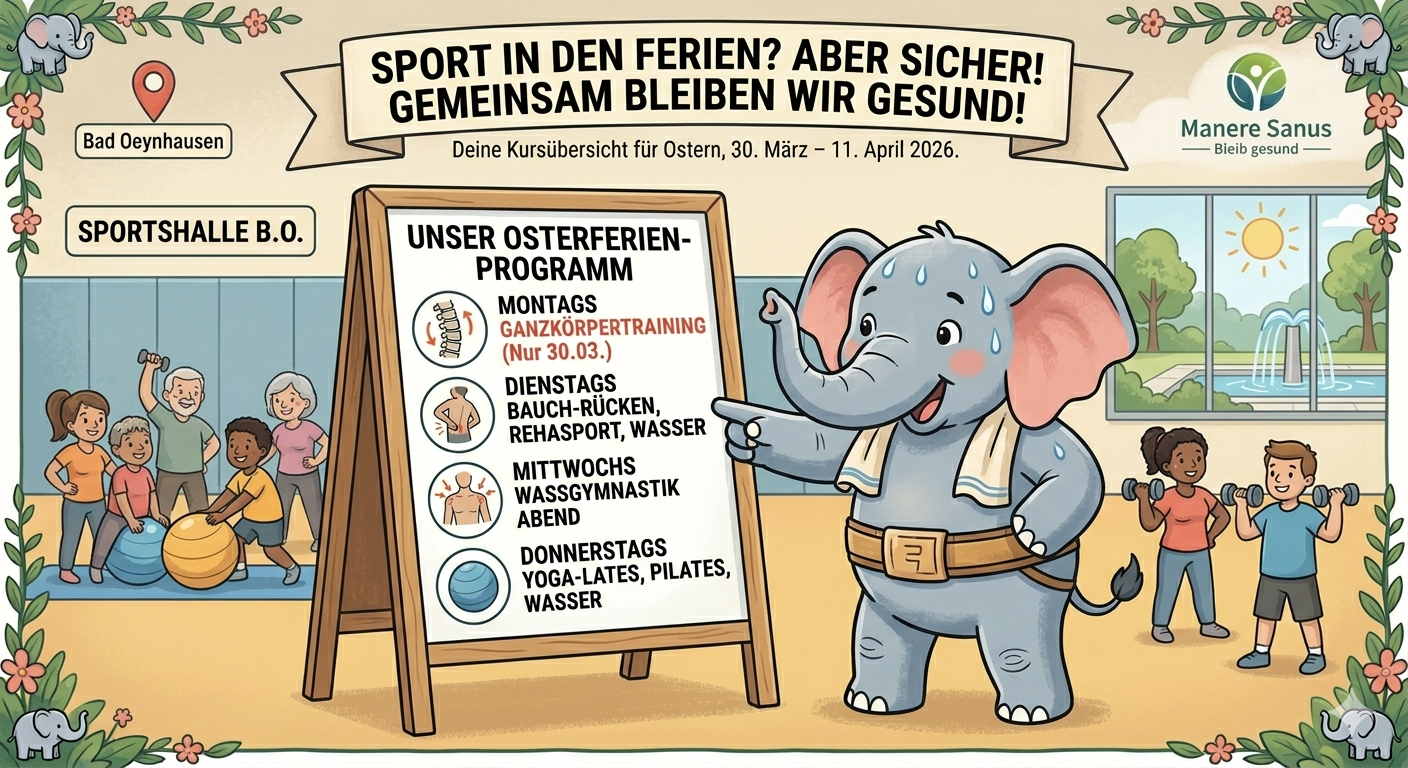 Unser Ferienprogramm steht! ☀️ – Manere Sanus Bad Oeynhausen